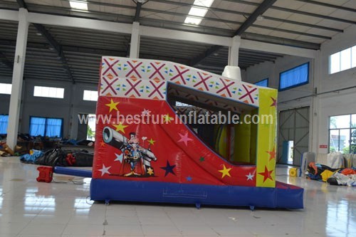 Inflatable sports combo inflatable clown bouncy