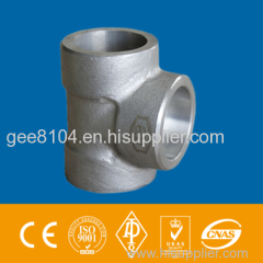 cl3000 forged a105 pipe fittings tee