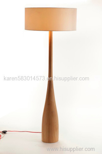 Lightingbird Standing Lighting Home Decorative Wooden Floor Lamp