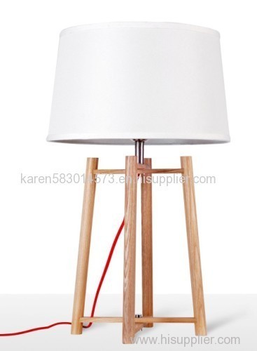 Zhongshan Modern Desk Lighting Simple Wood Table Lamp