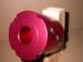 Woodworking shaper cutter head with red Aluminum body and Changeable cutting knives