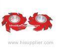 Red painted T.C.T cabinet door carbide shaper cutters with finished sandblast