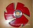 carbide shaper cutters T.C.T panel raising cutter with red painted color