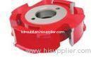 T.C.T adjustable carbide shaper cutters with red painted and finished sandblast