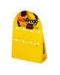 Corrugated Paper POP Cardboard Display With Plastic Hooks For Hanging Products
