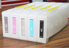 350ml Inkjet Printer Ink Cartridges Plastic For Epson 7400 7450 9400 9450
