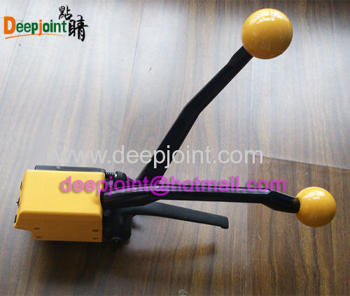 Manual sealess strapping tool for Steel strapping