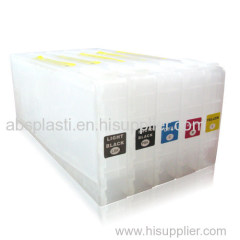 Refiilable Ink Cartridge for Epson 7700 cartridges with chips