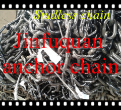 marine steel welded studless anchor chain