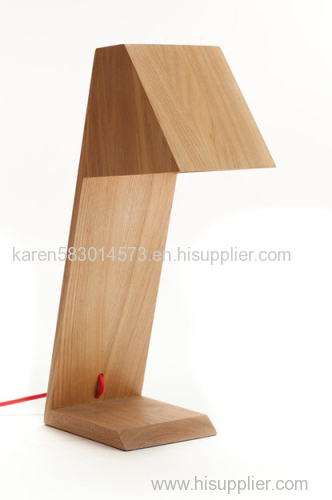 Lightingbird Simple Desk Lighting Warm Wooden Table Lamp