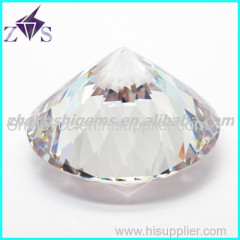 2014 Fashionable diamond cut cubic zirconia