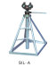 Conductor lifting hydraulic drum stand cable rope reel stands drum Jack reel winder rewinder tension stringing equipment