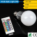 Favorites Compare Hot sale AC85-265V 3W E14/E27/B22 RGB led bulb light /led golf ball bulb