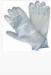 XL Safety White PU Coated Glove with Knitted Seamless Nylon Liner
