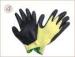 XL Rough Finished Durable Black Nitrile Coated Heavy Duty Cut Resistant Glove