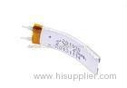 30mAh Curved Lithium Polymer Battery Bending Arc For Wristband