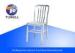Aluminum patio Chair metal dining room chairs