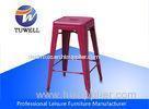 Armless Modern Tolix Marais Cafe Restoration Bar Stool Chair / Tolix Bar Stool