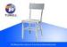 Modern Cafe Sturdy Chair In Brushed Aluminum / Replica Emeco Navy Chair