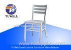 Outdoor Anodizing Aluminium Navy Chair With Welding Structure