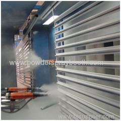 automated powder coating line