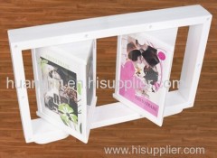 rotating four photo frame