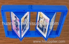 rotating four photo frame