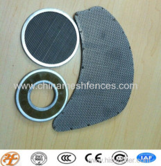 stainless steel/galvanized/brass wire mesh filter packs