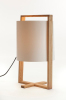 Lightingbird Creation Reading Wooden Table Lamp