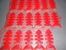 Promotional Red / Green Durable Fish Bone Silicone Earphone Cord Winder OEM ODM