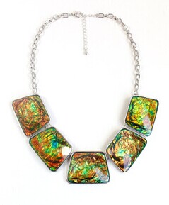 fashion candy paper necklace