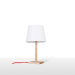 Lightingbird Simple Wooden Reading Wood Table Lamp