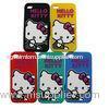 Hello Ketty Pattern Apple iPhone / Cell Phone Silicone Cases For Girls