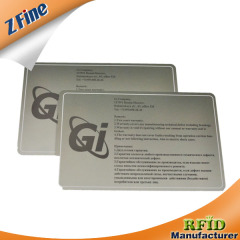 125khz contactless rfid id card for school