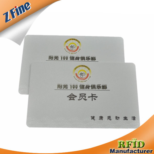 125khz contactless rfid id card for school