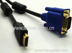 hdmi to vga cable adapter for pc laptop