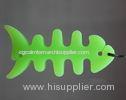 Color Silicone Wirding Thread Tool Silicone Cable Winder / Earphone Winder With Customised