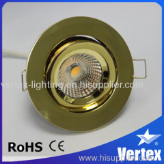 Residential Dimmable 8W 530lm Ceiling down light