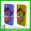 Cell Phone Silicone Cases For Iphone With Slip Resistant Different Designs sizes Colors