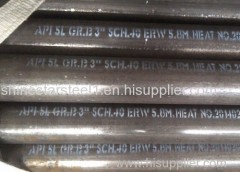 API 5L ERW Carbon Steel Pipe