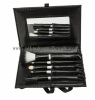 Private Label Makeup Brush Set with Mirror Pouch