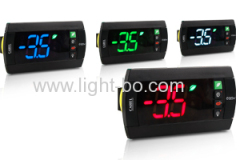 ODM Ultra blue 3 digit 7 segment led display for refrigeration control