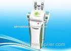 Cavitation And Rf Cryolipolysis Equipment / Cryolipolysis Slimming Machine For Non-Invasive Fat Redu
