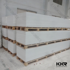 Pure White Acrylic Solid Surface Sheets KKR