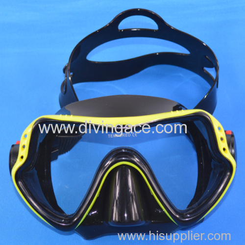 Snorkel masks single lens snorkel mask frameless snorkel mask GoPro scuba dive mask