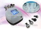 40k Multipolar RF Beauty Equipment / Ultrasonic Cavitation Slimming Machine For Dissolve The Fatness