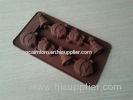 Christmas Non-stick Silicone Chocolate Mould Durable Flexible Silicon Bakeware