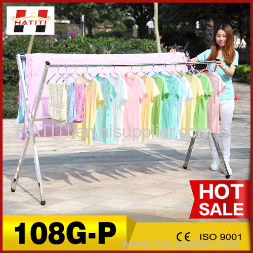 foldable metal clothes drying rack