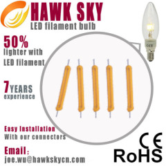 Super Bright LED with New Chip Technology led Tungsten lamp distributor