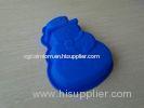 Christmas Snow Man Nonstick Blue Silicone Cake Mould For Cupcakes